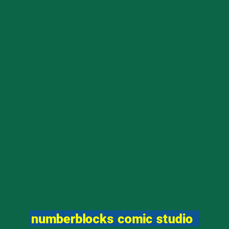 numberblocks comic studio